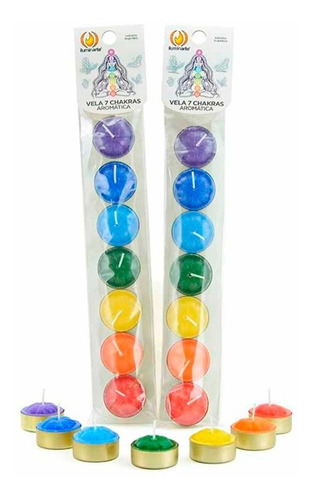 Velas de noche 7 chakras