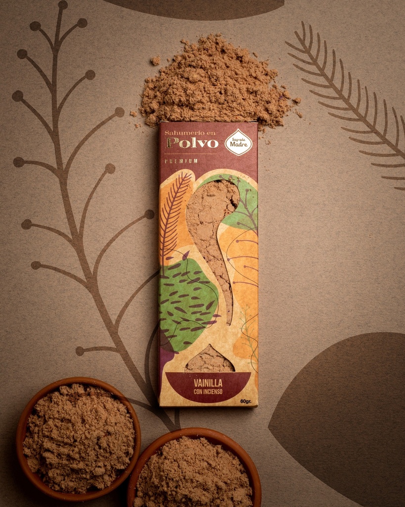 Sahumerio en Polvo S.M. Vainilla con Incienso