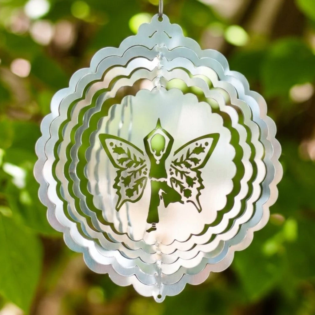 WindSpinner 20cm - Hada Yogui (Acero Inox.)