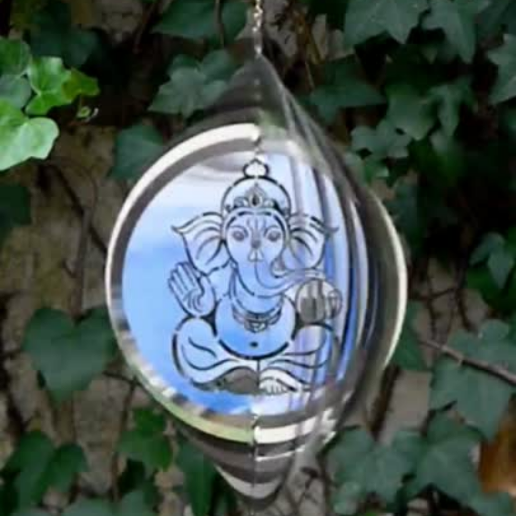 WindSpinner 20cm - Ganesha (Acero Inox.)