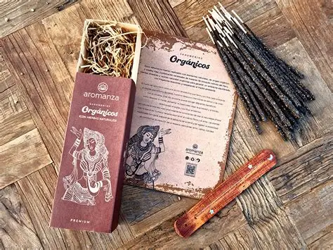 Box x30 Sahumerio Orgánicos + Portasahumerio Aromanza