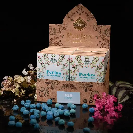Perlas Aromáticas Flores S.M. x12 Cajas