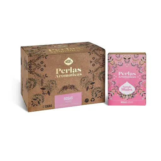Perlas Aromáticas Rosas S.M. x12 Cajas