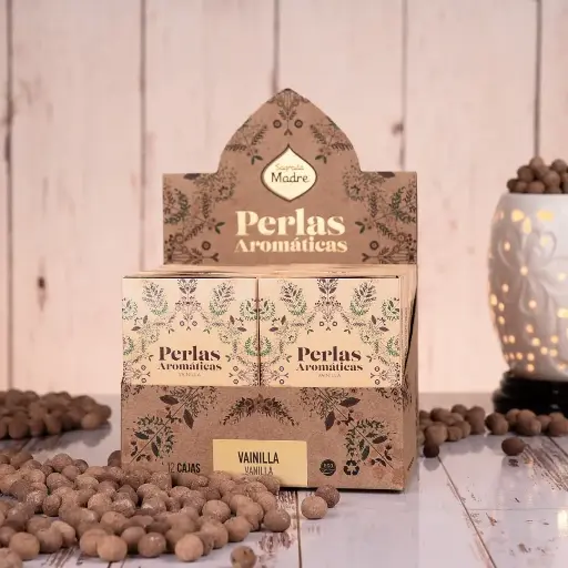 Perlas Aromáticas Vainilla S.M. x12 Cajas