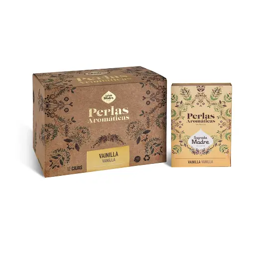 Perlas Aromáticas Vainilla S.M. x12 Cajas