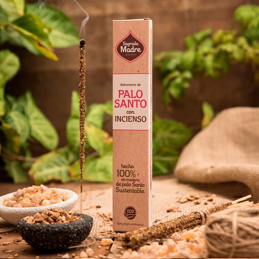 Sahumerio S.M. Palo Santo Incienso