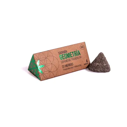 Sahumerio S.M. Triangular 31 hierbas