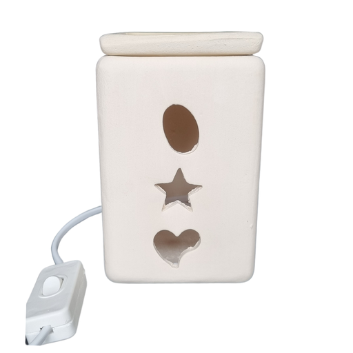 Hornito Eléctrico Calado con Diseños Cuadrado