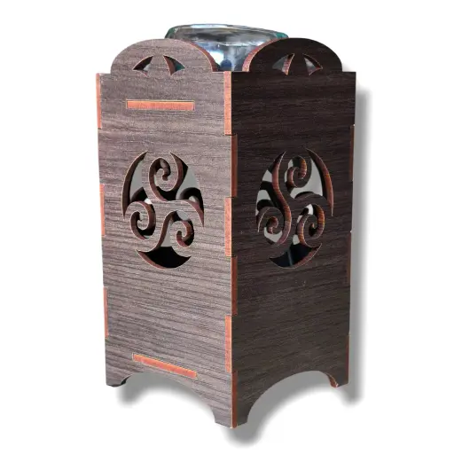 Hornito Eléctrico Madera Trisquel (Cedro/wengue)