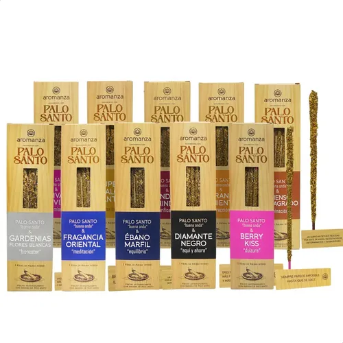 Sahumerio Aromanza Palo Santo Combinado "Buena Onda"