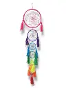 Atrapasueños - 7 chakras (Aro mayor 16cm)
