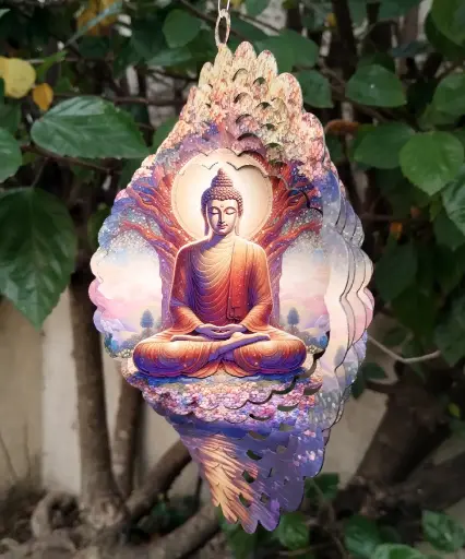 [WINP20-001] WindSpinner 20cm - Buda (Pintado ambos lados)