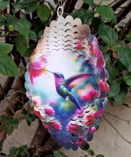 [WINP20-005] WindSpinner 20cm - Colibrí (Pintado ambos lados)
