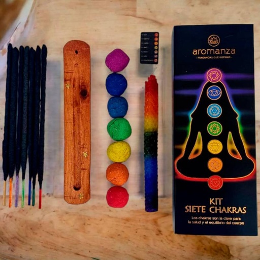 Box Kit 7 Chakras Aromanza
