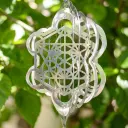 WindSpinner 20cm - Cubo Metatrón (Acero Inox.)
