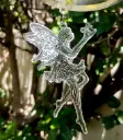 Hada de Acrílico para Colgar (11,5x6,5cm)