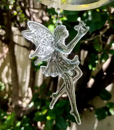 [IMP-172] PROMO X10 - Hada de Acrílico para Colgar (11,5x6,5cm)