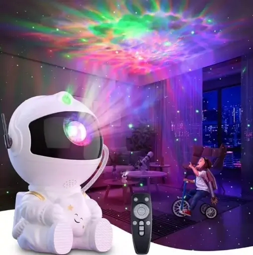 Proyector Galaxia Astronauta 12cm - Promo!