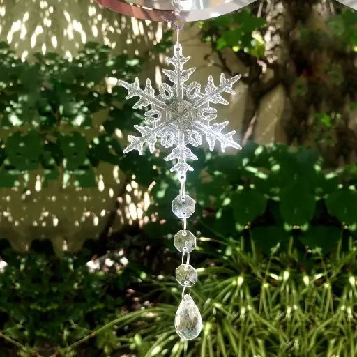 PROMO X10 Cola para Windspinner - "Cristal gélido" de acrilico (19cm)