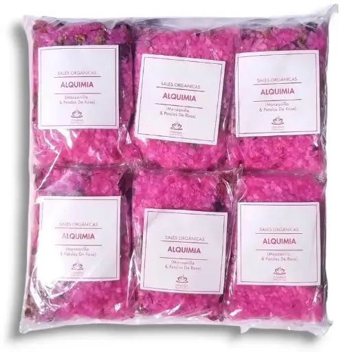 Pack x6 - Sales de Baño de Descarga ALQUIMIA (125gr)