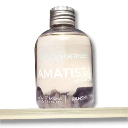 Difusor con Cristales - Amatista & Lavanda (150ml)