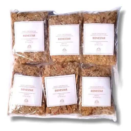 Pack x6 - Sales de Baño de Descarga BIENESTAR (125gr)