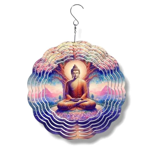 [WINS20-001] Windspinner 20cm NUEVOS - Buda (Pintado ambos lados)