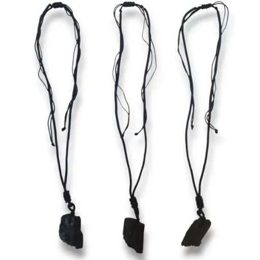 [IMP-105] Dije Turmalina con soga Grande (3-5cm)