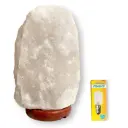 Lámpara de Sal Roca Grande (De 2 a 3kg) - Gris