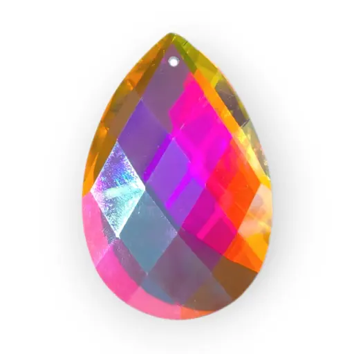 [IMP-193] Atrapasol - Gota de Vidrio TORNASOL (6,3cm)