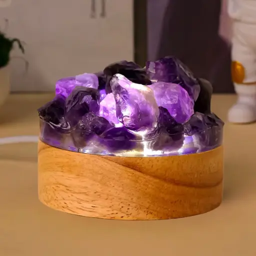 [IMP-218] Lampara de Amatista en Bruto (6cm)