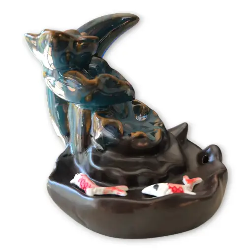 [ONC-097] Cascada de humo Cerámica Valle de Luna (12x9cm)