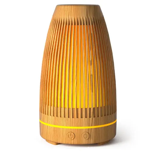 Humidificador RGB Vetas de Madera 16x9cm 200ml (Sin filtro - apto aceites) 