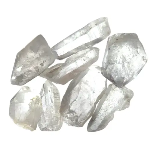 100g de Cuarzo Cristal en Bruto 