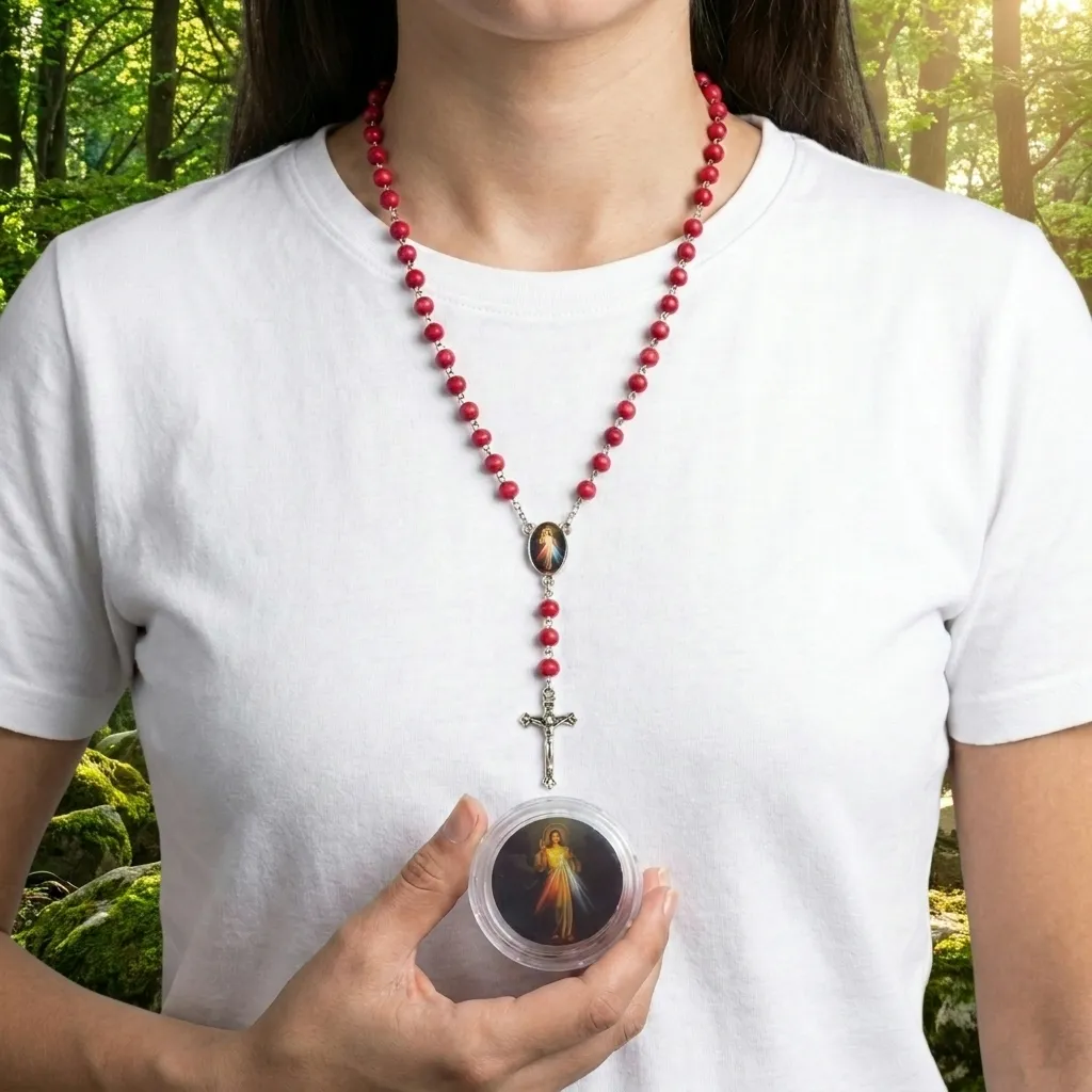 [ONC-130] Rosario Perfumado Jesús (En cajita plástica)