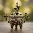 Sahumador MINI de Flores Tetera (6x7cm)