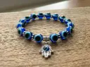 Pulsera Bolitas de Ojo Turco (Protección)
