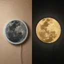 Cuadro de Luna con luces led (28cm)