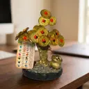 Bonsai de la Felicidad  - Monedas Chinas (10x8cm)  